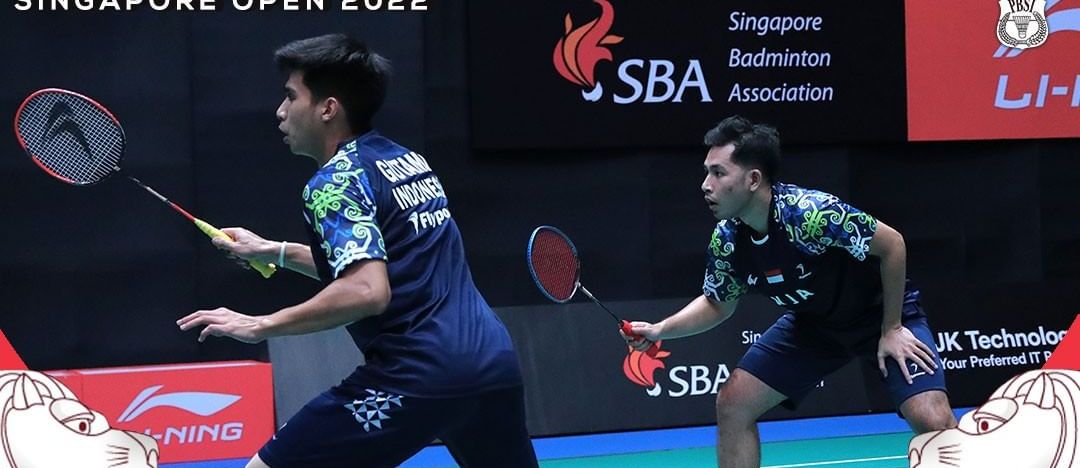 Sabar Karyaman-Reza Pahlevi, link  live streaming semifinal Thailand International Challenge 2023