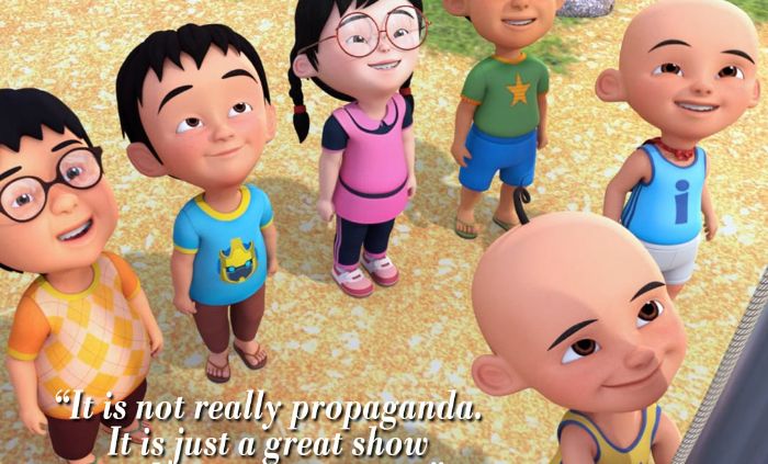 Disebut Alat  Propaganda Oleh Ketua KPI  Tim Produksi Upin 