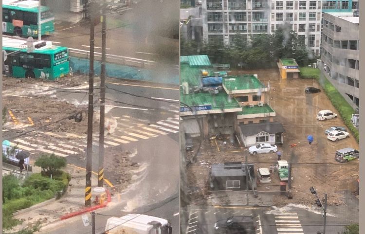 Banjir bandang melumpuhkan Seoul, Korea Selatan sejak 8 Agustus 2022