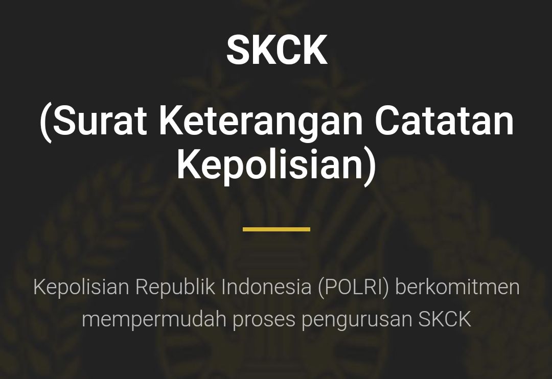 Cara Membuat SKCK Online Untuk Syarat Daftar Lowongan Kerja BUMN April ...