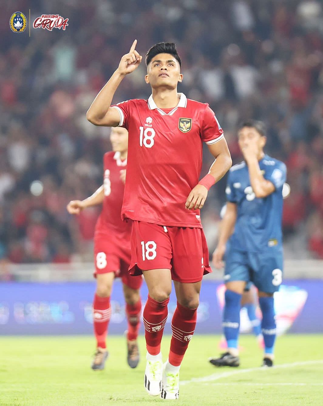 Ramadhan Sananta cetak 2 gol saat Indonesia kalahkan Brunei Darussalam 6-0