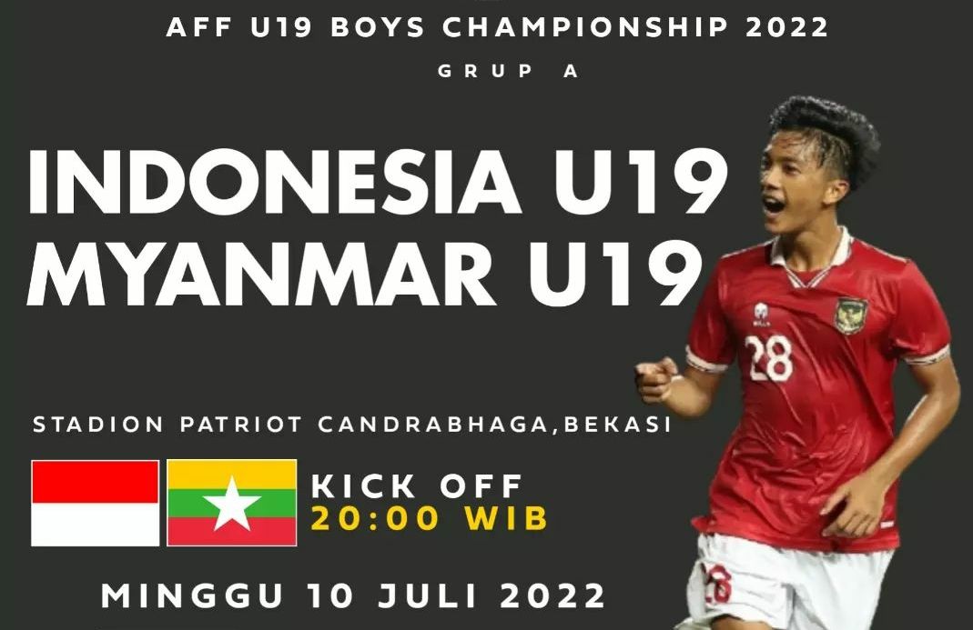 Link Streaming Kick Off Babak Pertama Piala AFF U19 2022 Fase Grup A ...