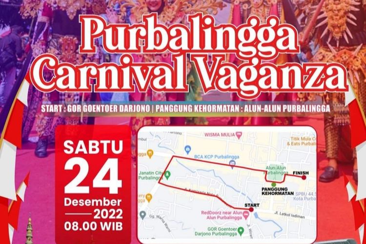 Meriahkan Hari Jadi Purbalingga Ke Ada Carnival Vagansa Ini Rute Hari Dan Tanggalnya