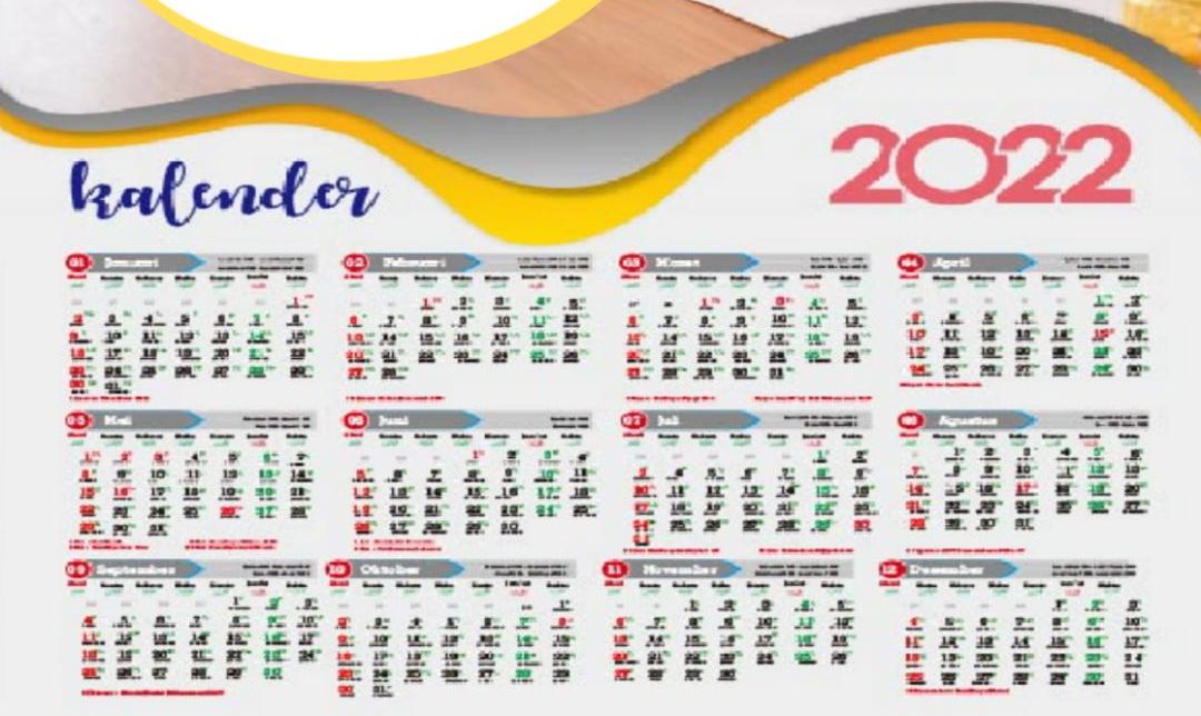 Download kalender 2022 pdf gratis