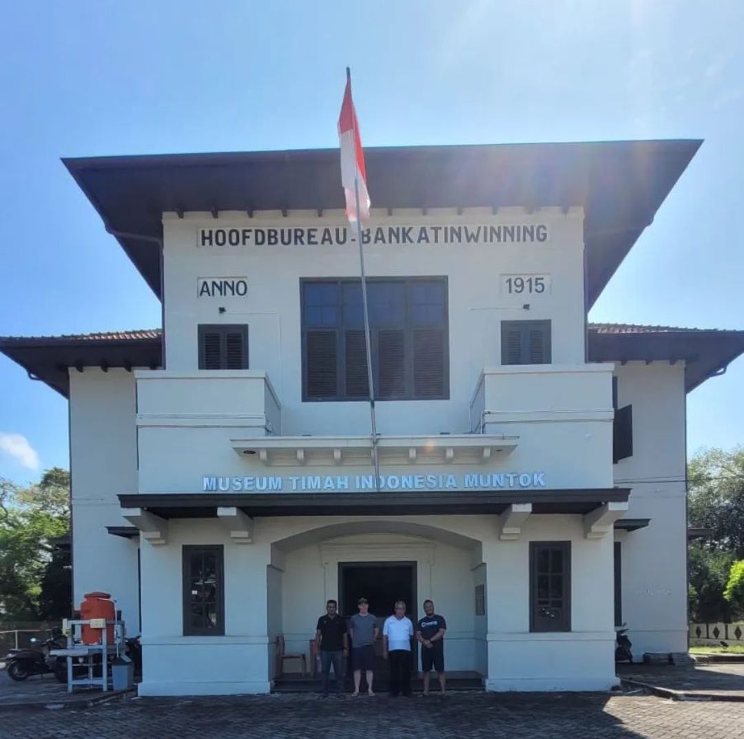 Museum Timah Muntok Bangka Belitung.