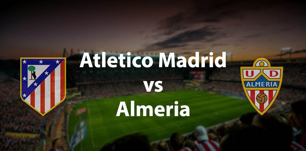 Atletico Madrid vs Almeria di La Liga Spanyol