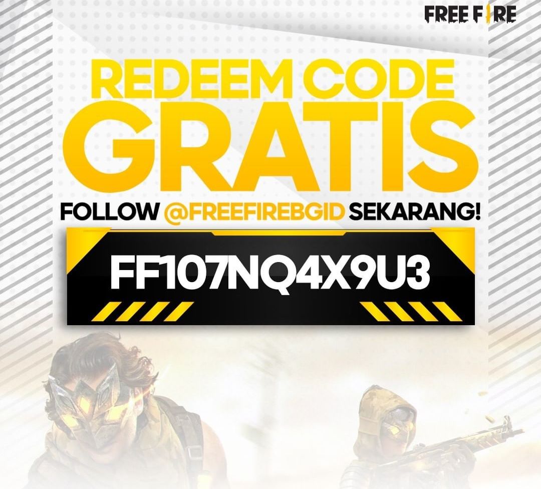 Kode Redeem FF Free Fire Resmi 3 September 2021: Jangan Sampai Ketinggalan!