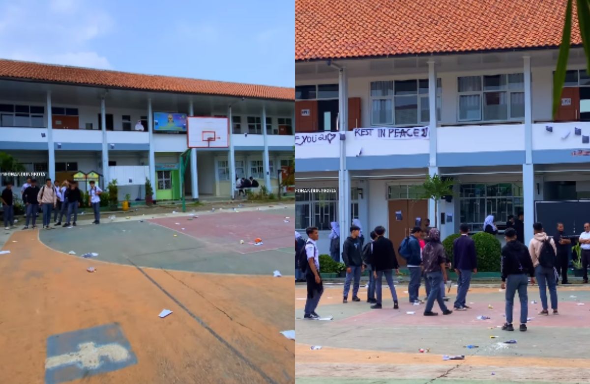 Viral ratusan siswa SMAN 21 Bandung demo usai pihak sekolah gagalkan study tour ke Yogyakarta secara mendadak.