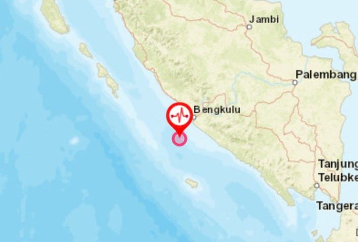 Gempa Magnitudo 5,8 Guncang Bengkulu, BMKG Sebut tak Berpotensi Tsunami