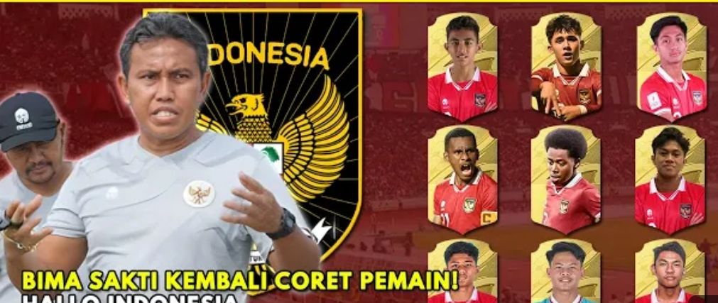 15 Pemain Timnas Indonesia U-17 Di Coret Bima Sakti Jelang Piala Dunia U-17 2023