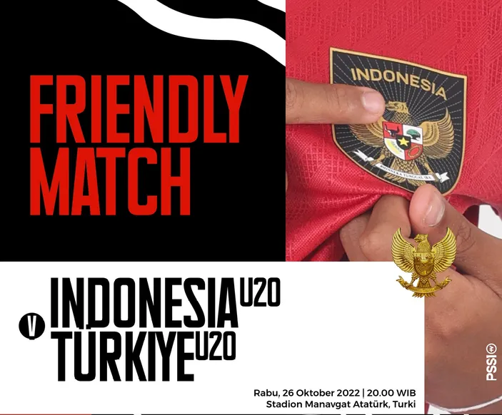 Live Streaming Timnas Indonesia U20 Vs Turki Laga Uji Coba Batal Tayang