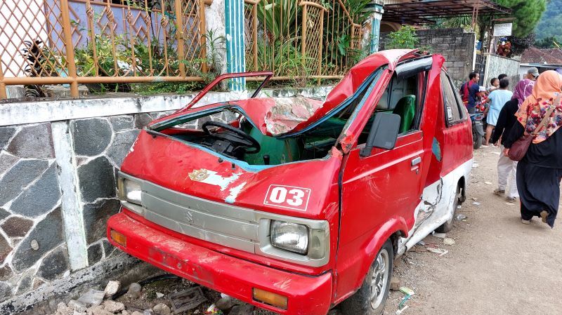 Akibat bencana gempa M 5,6 Cianjur