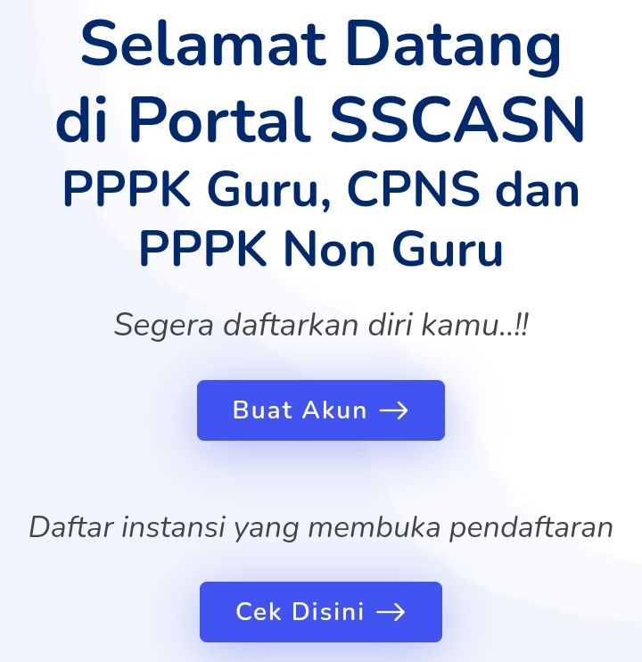 Portal Sscasn Pendaftaran Cpns Dan Pppk 2021 Dibuka Begini Alur Pendaftaran Portal Sulut