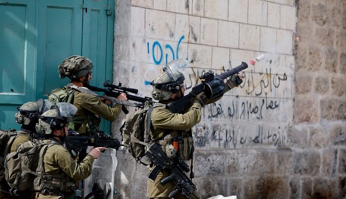 Ilustrasi pendudukan kembali Tepi Barat oleh Militer Israel