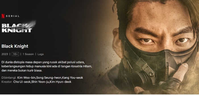 Sinopsis Black Knight Serial Baru yang Dibintangi Kim Woo Bin, Lengkap dengan Link Resmi