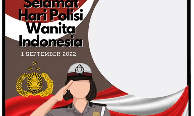 Hari Polwan 2022! Download Gratis Link Twibbon Untuk Dibagikan Ke Sosial Media