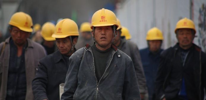 Ilustrasi tenaga kerja asal China 