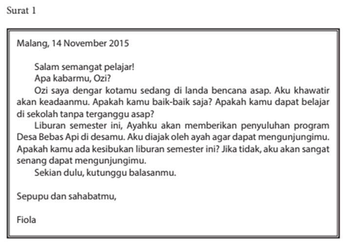 Adik-adik, simaklah pembahasan dan kunci jawaban Bahasa Indonesia kelas 7 SMP MTs halaman 252 semester 2 terkait ciri surat dinas dan surat dinas.