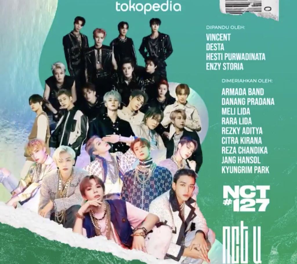 Link live streaming NCT x Tokopedia hari ini, Minggu 25 Oktober 2020.