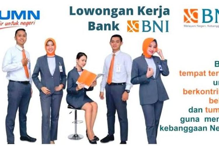 Bank BNI Buka Lowongan Kerja Terbaru 2024, Ini Posisi Dan Link ...