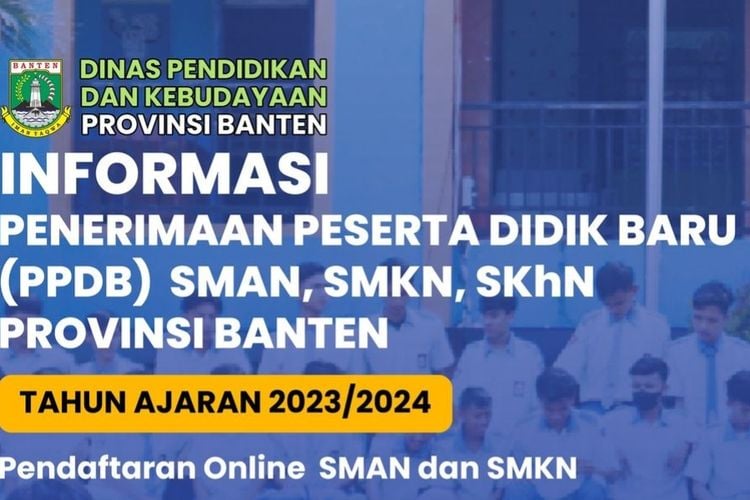 Jadwal Daftar Ulang PPDB 2023 Banten Tingkat SMA Dan SMK, Mulai Hari ...