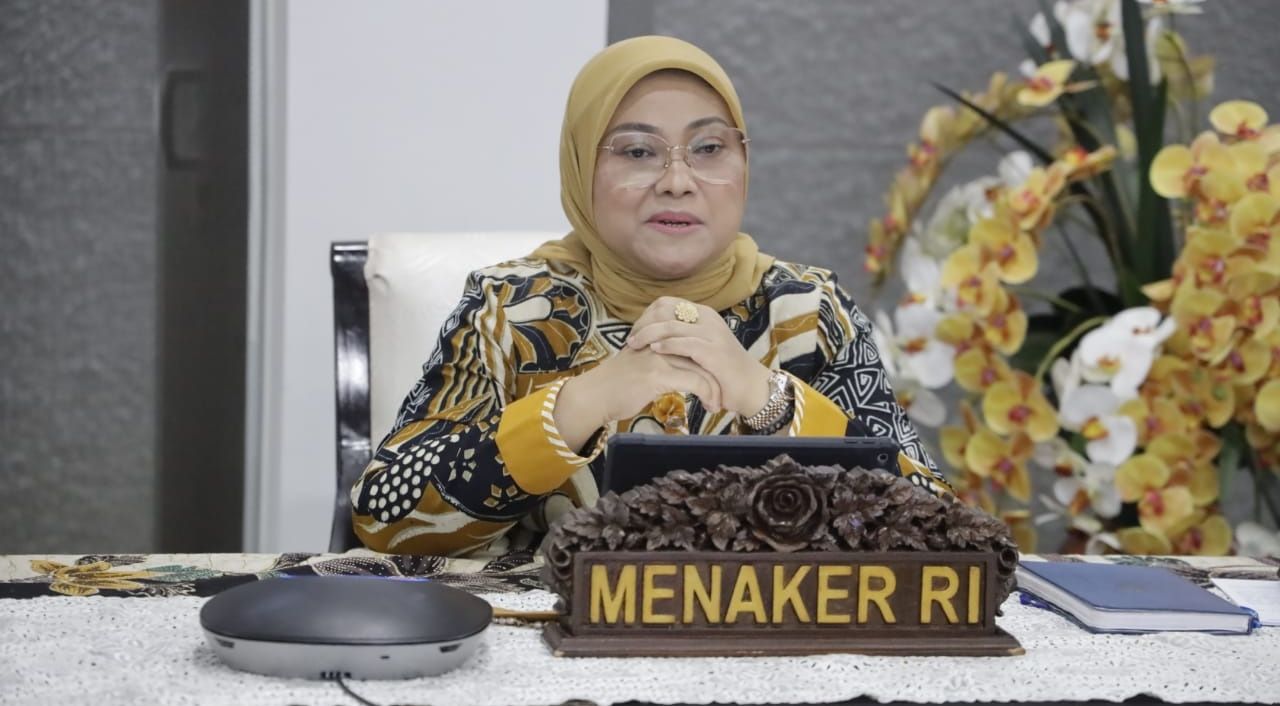 Menteri Ketenagakerjaan Ida Fauziyah.