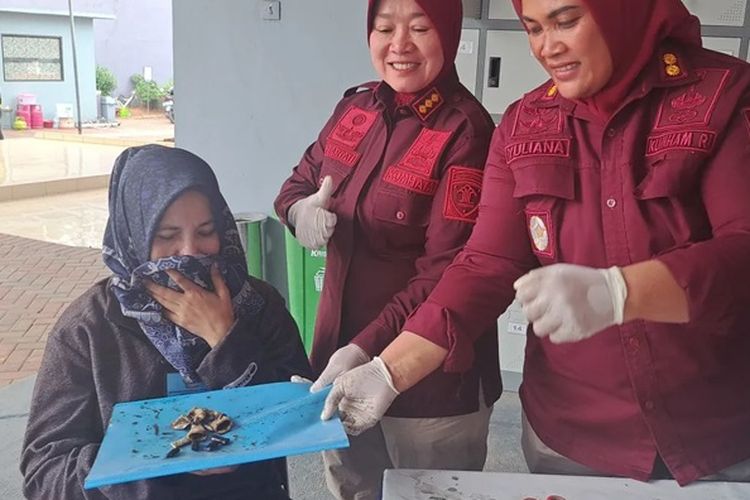 Kurir Paket Tumis Cumi Isi Narkoba Ditangkap di Lapas Tangerang