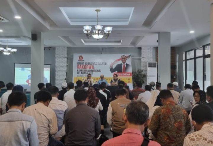 Rakorwil Relawan Anies Baswedan Korean di Makassar 