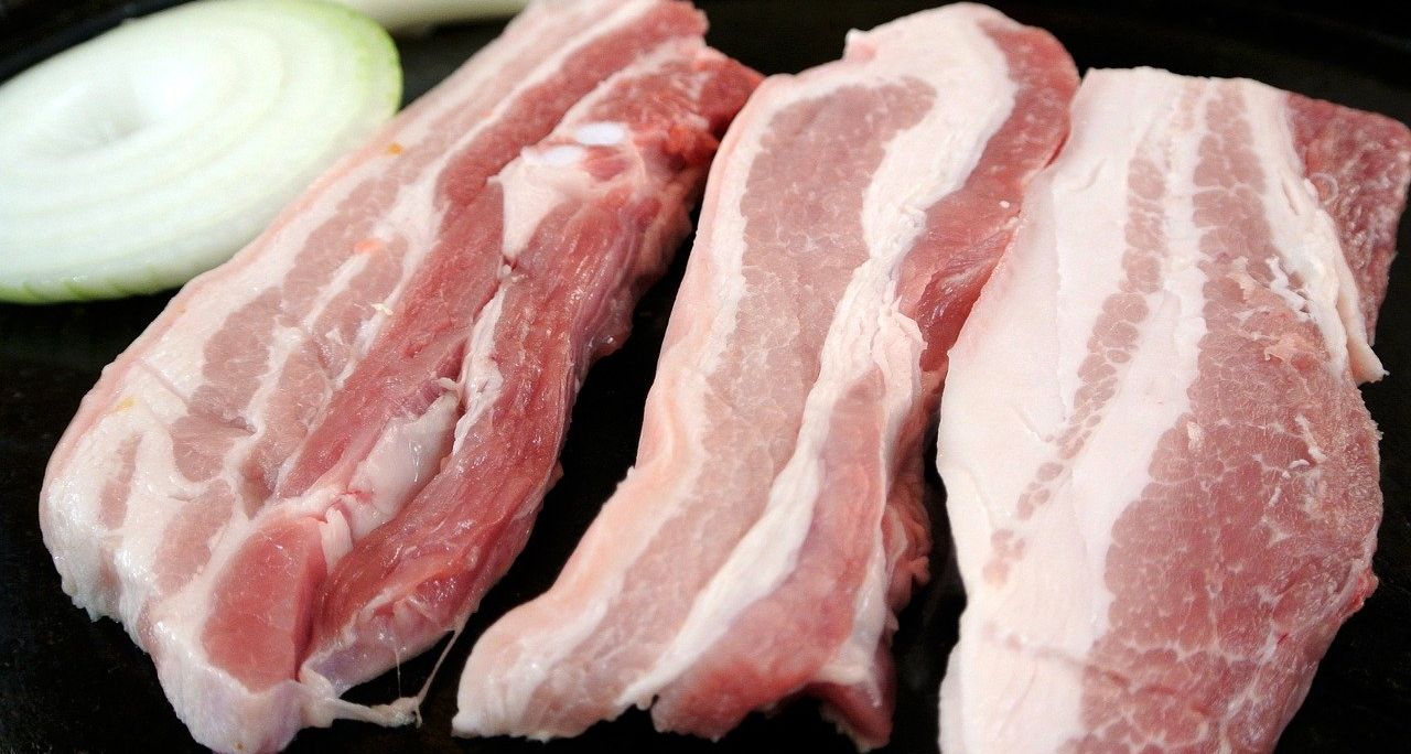 Mentah daging babi 4 Cara
