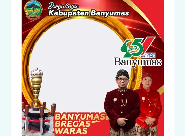 Kumpulan Link Twibbon HUT Hari Jadi Banyumas Ke 451, Gratis Dan Lengkap ...