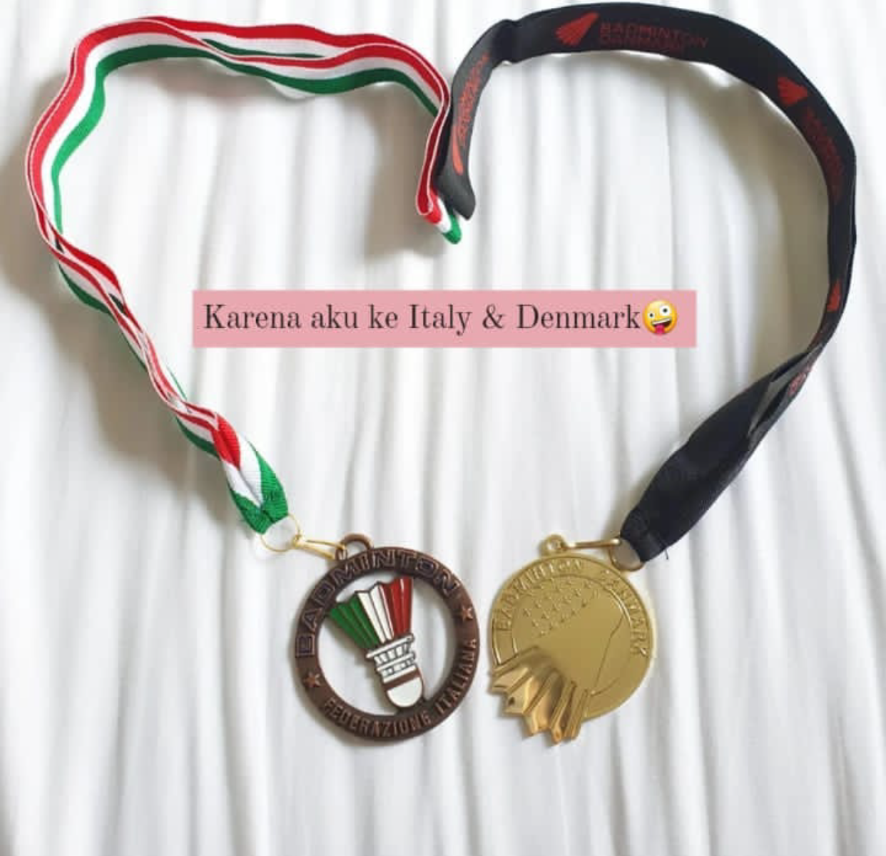 Medali perunggu Italia International & Denmark Masters 2022