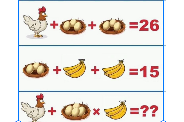 Asah Otak dan Kemampuan Matematika Anda! Selesaikan TekaTeki Ayam