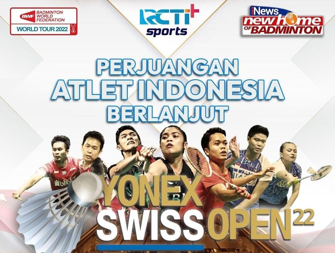 Siaran swiss open 2022