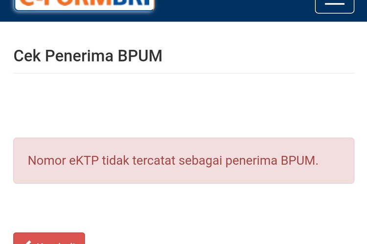 Nik Ktp Tidak Terdaftar Di Eform Bri Co Id Bpum Bisa Dapat Blt Rp 2 4 Juta Ini Cara Daftar Banpres Berita Diy