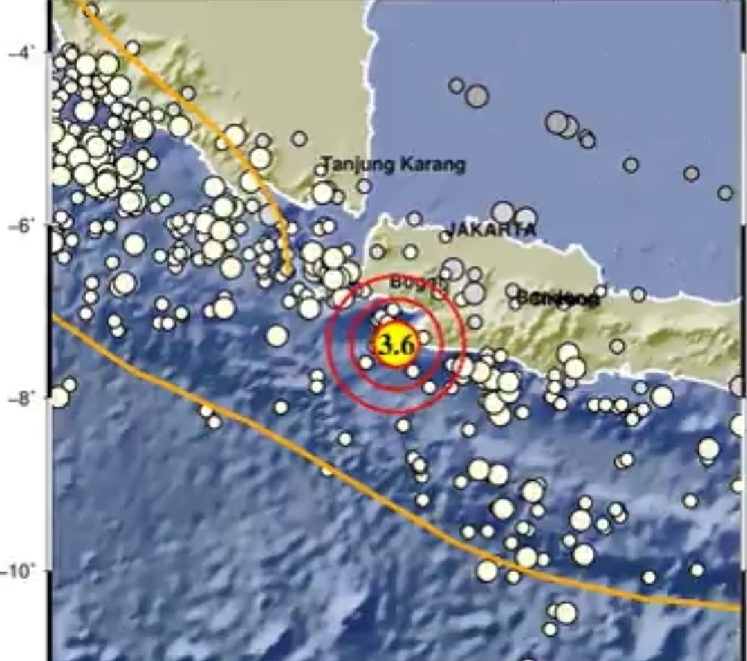 Barusan Terjadi Gempa Terkini Banten Hari Ini 8 Desember 2022, Mag: 3.6 ...