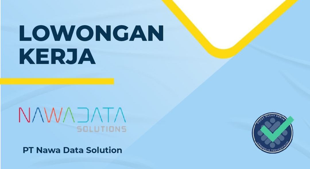 Lowongan Kerja PT Nawa Data Solution, Dibuka Posisi Net Developer ...