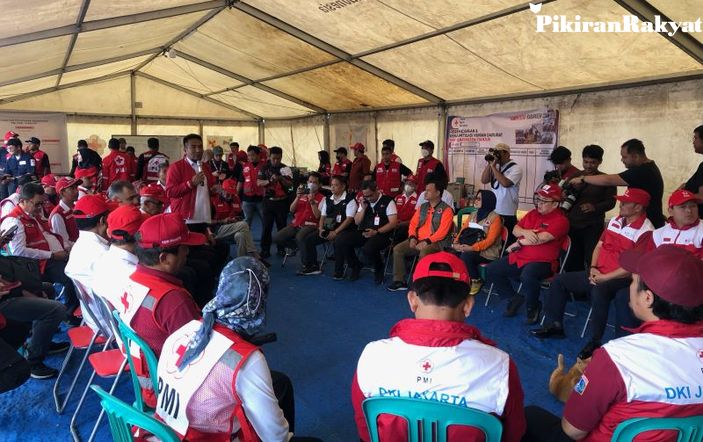 PMI Terjunkan Ratusan Anggota Bantu Pemulihan Warga Cianjur Pasca Gempa Bumi