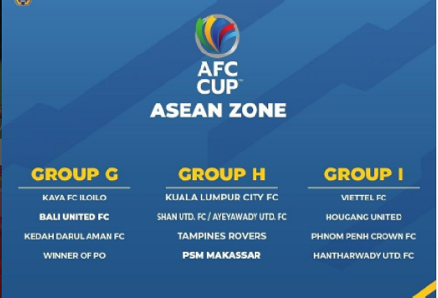 Bali United Dan PSM Makassar Bertemu Lawan Tangguh Di AFC CUP Zona ...