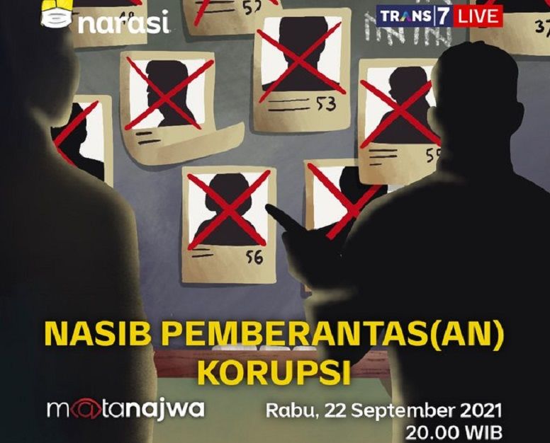 Dialog Mata Najwa Malam Ini Nasib Pemberantasan Korupsi Trans7 Rabu 22 September 2021 Portal Jogja