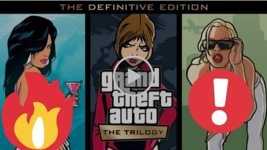 Ilustrasi GTA The Trilogy The Definitive Edition PC.
