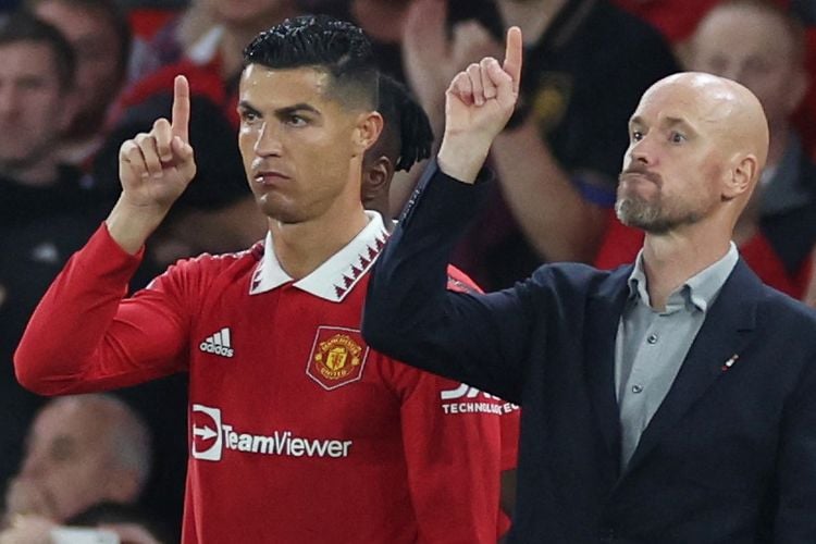 Cristiano Ronaldo Tak Diturunkan di Derbi Manchester, Erik ten Hag: Saya Tidak Akan Membawanya