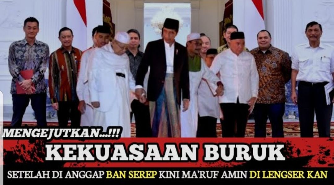 Wapres Ma'ruf Amin Dikabarkan Dilengserkan dan Kekuasaan Presiden Jokowi Berakhir