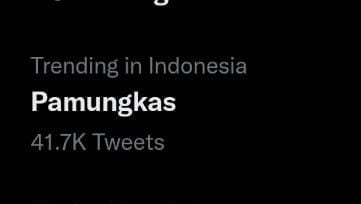 Nama Pamungkas masuk trend di Twitter.