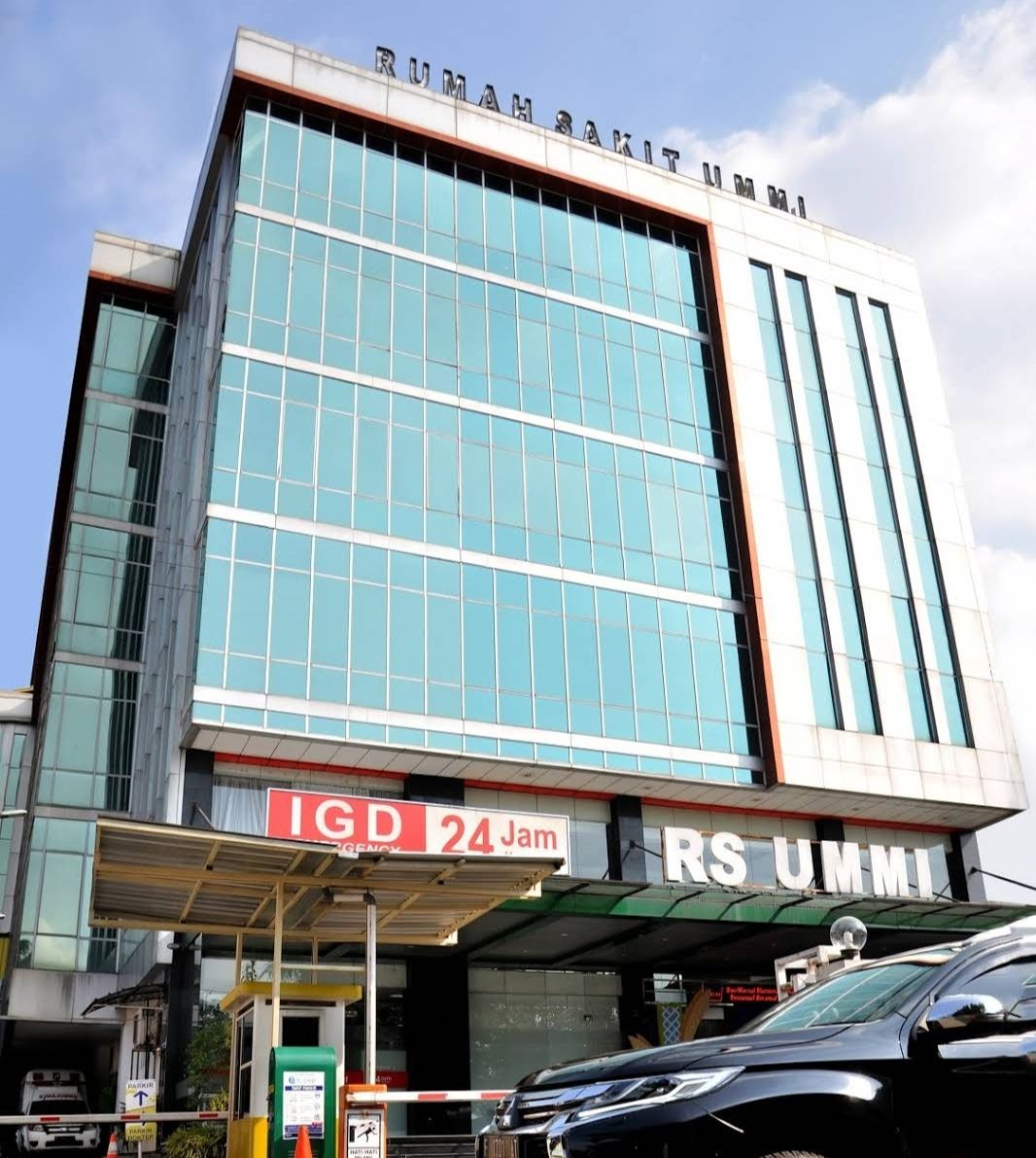 Gedung RS UMMI Bogor.
