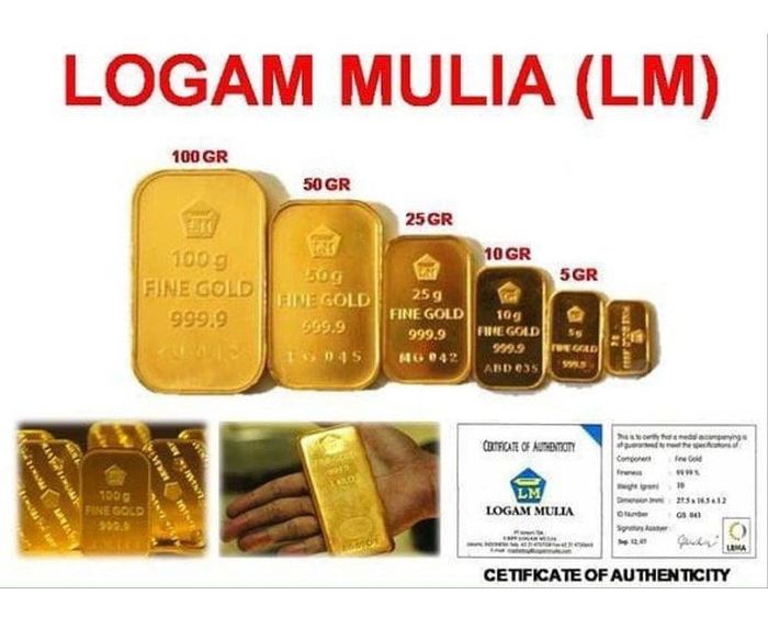 Daftar Harga Emas Antam Hari Ini Senin 21 September 2020 Naik Rp1 000 Jurnal Garut 