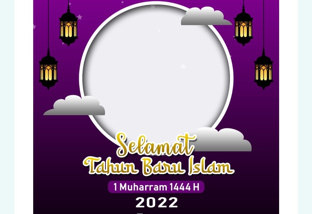 12 Link Twibbon Tahun Baru Islam 2022 atau 1 Muharram 1444 H, Gratis