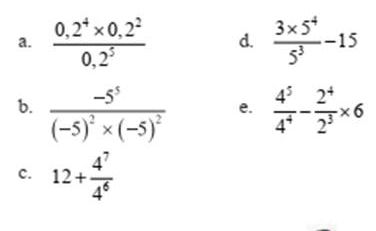Adik-adik, inilah pembahasan kunci jawaban Matematika kelas 9 SMP MTs halaman 30, 31, 32, Latihan 1.3, pembagian pada perpangkatan dengan pembahasan lengkap.