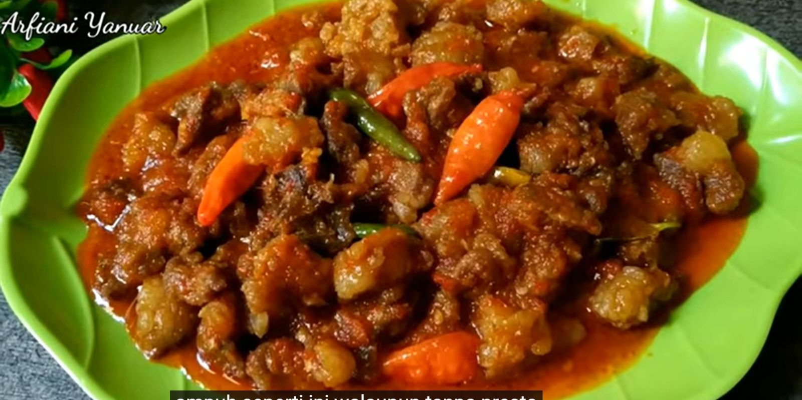 Buka Puasa Nikmat dengan Oseng Mercon Tetelan, Paduan Gurih dan Pedas