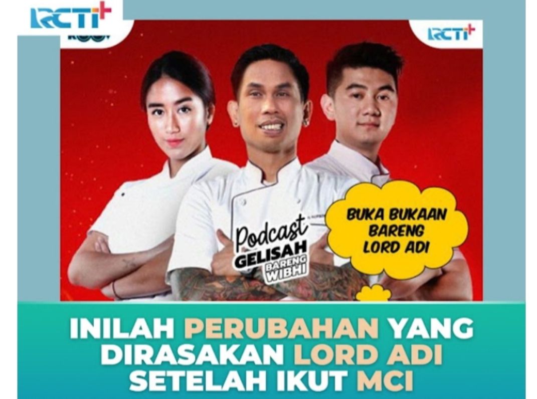 Lord Adi Tolak Gantikan Chef Juna Jadi Juri MasterChef Indonesia