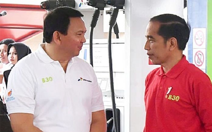 Ahok dan Jokowi.